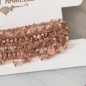 Kinsley Armelle Maya Collection Rose Gold Bracelet